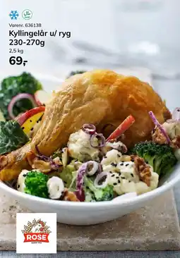Dagrofa Food Service Kyllingelår u/ ryg tilbud
