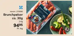 Dagrofa Food Service Brunchpølser tilbud