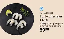 Dagrofa Food Service Sorte tigerrejer 41/50 tilbud