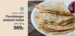 Dagrofa Food Service Pandekager dobbelt foldet tilbud