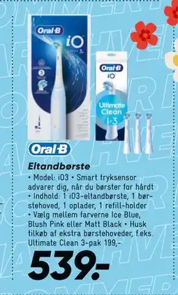 Bilka Oral-B Eltandbørste tilbud