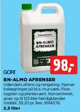 jem & fix BN-ALMO Afrenser tilbud