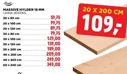 jem & fix Massive hylder 18 mm tilbud