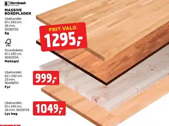 jem & fix MASSIVE BORDPLADER tilbud