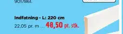 jem & fix Indfatning - L: 220 cm tilbud