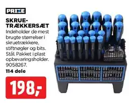 jem & fix Skruetrækkersæt (14 dele) tilbud