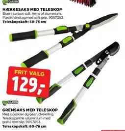jem & fix HÆKKESAKS MED TELESKOP tilbud