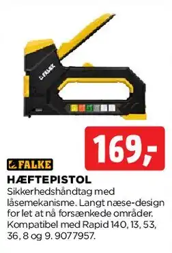 jem & fix Hæftepistol tilbud