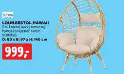 jem & fix LOUNGESTOL HAWAII tilbud