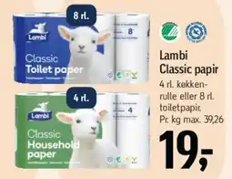 Føtex Lambi Classic papir tilbud