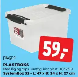 jem & fix Plastboks (SystemBox 32) tilbud