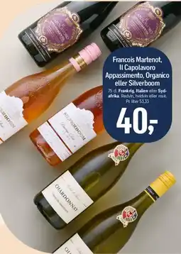 Føtex Francois Martenot / Il Capolavoro vine tilbud