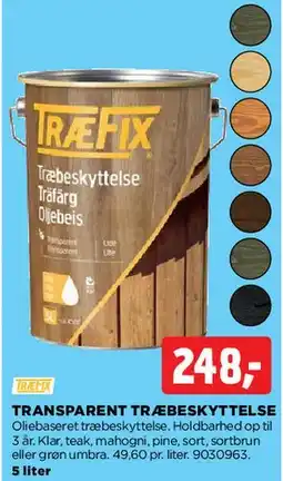 jem & fix Transparent træbeskyttelse tilbud