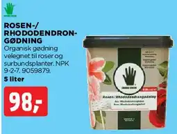 jem & fix Rosen-/Rhododendron-gødning tilbud