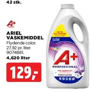 jem & fix Ariel vaskemiddel tilbud