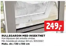 jem & fix Rullegardin med insektnet tilbud