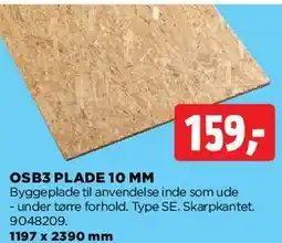 jem & fix OSB3 PLADE 10 MM tilbud