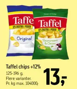 Føtex Taffel chips tilbud