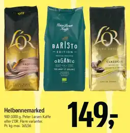 Føtex Helbønnemarked (hele bønner) tilbud