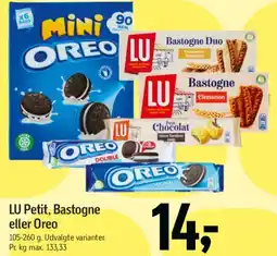 Føtex LU Petit, Bastogne eller Oreo tilbud