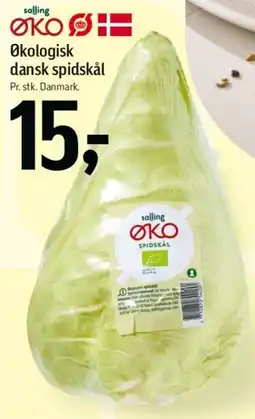 Føtex Økologisk dansk spidskål tilbud