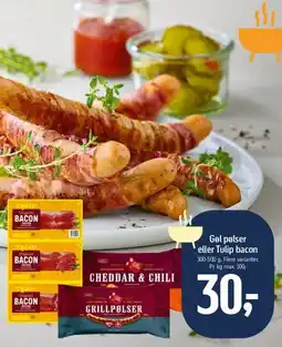 Føtex Pølser eller Tulip bacon tilbud