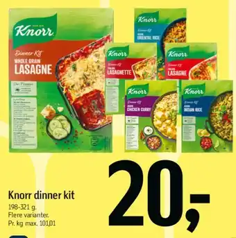 Føtex Knorr dinner kit tilbud
