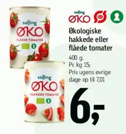 Føtex Økologiske hakkede eller flåede tomater tilbud