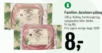 Føtex Familien Jacobsen pålæg tilbud