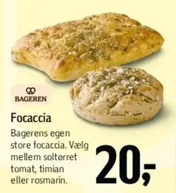Føtex Focaccia tilbud
