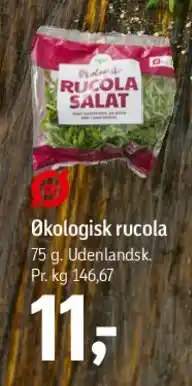 Føtex Økologisk rucola tilbud