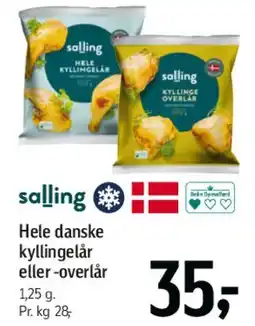Føtex Hele danske kyllingelår eller -overlår tilbud