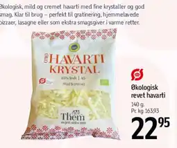 Føtex Økologisk revet Havarti Krystal tilbud