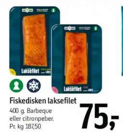 Føtex Fiskediskens laksefilet tilbud
