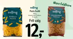 Føtex Pasta fusilli tilbud