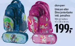 Føtex Unicorn eller Dino juniortaske tilbud