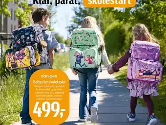Føtex Sallys far skoletaske tilbud