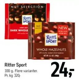 Føtex Ritter Sport tilbud