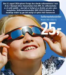 Føtex Solformørkelsesbriller tilbud