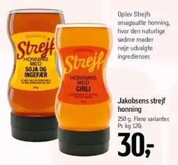 Føtex Jakobsens Strejf honning tilbud