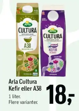 Føtex Arla Cultura Kefir eller A38 tilbud