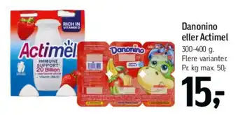 Føtex Danonino eller Actimel tilbud