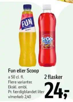Føtex Fun eller Scoop tilbud