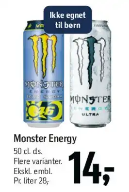 Føtex Monster Energy tilbud