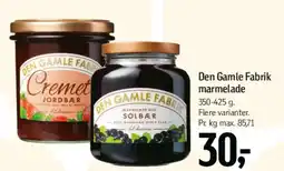 Føtex Den Gamle Fabrik marmelade tilbud