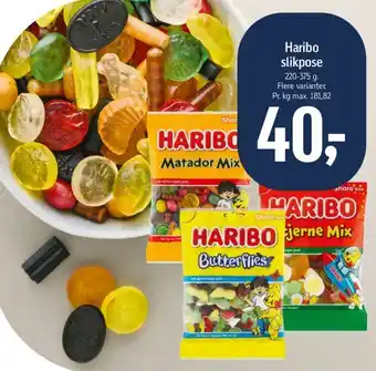 Føtex Haribo slikpose tilbud