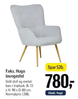 Føtex Hugo loungestol tilbud