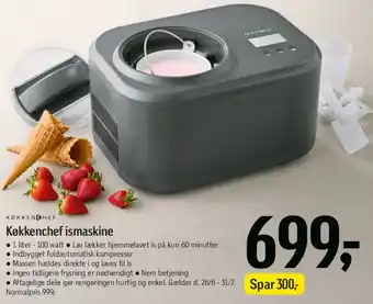 Føtex Køkkenchef ismaskine tilbud