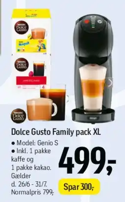 Føtex Dolce Gusto Family pack XL tilbud