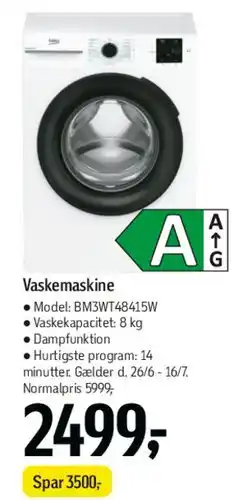 Føtex Vaskemaskine tilbud
